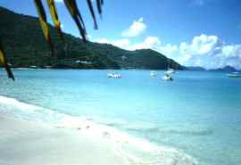 Tortola, Strand