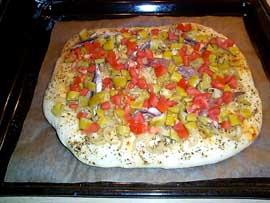 Tomaten und Paprika, 140 kB