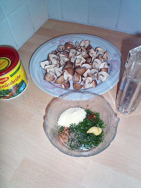 Pesto zubereiten